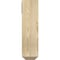 Ekena Millwork Funston Craftsman Rough Sawn Bracket w/ Offset Brace, Douglas Fir, 6"W x 18"D x 22"H BKT0604X18X22FST04RDF - alternate 4